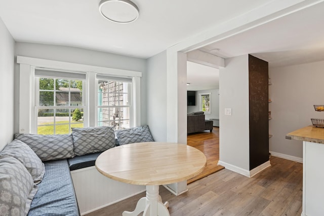 226 Seal Harbor Rd, Saint George, ME 04859 - dining room featuring light wood-style floors and baseboards