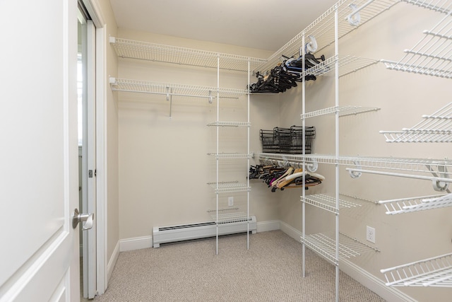 86 Allison Ave, Portland, ME 04103 - spacious closet with a baseboard heating unit and carpet