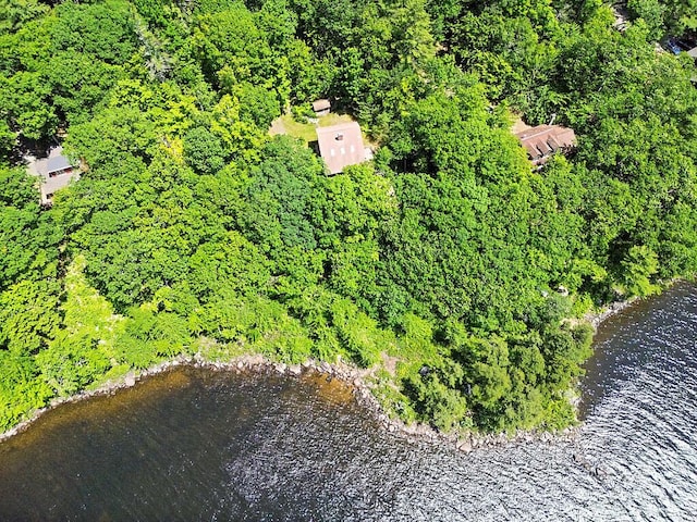 176 Perkins Beach Rd, Wayne, ME 04284 - drone / aerial view of a large body of water