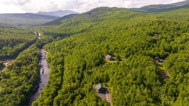 30 Hillside Dr, Kingfield, ME 04947 - drone / aerial view of a forest and a mountainous background