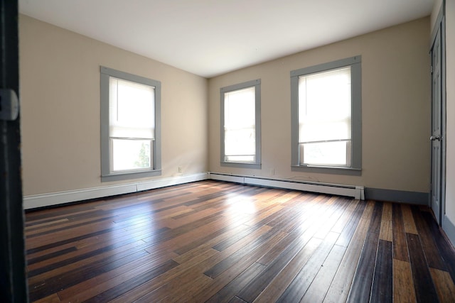 41 Dunn St, Auburn, ME 04210 - spare room featuring dark wood-style floors
