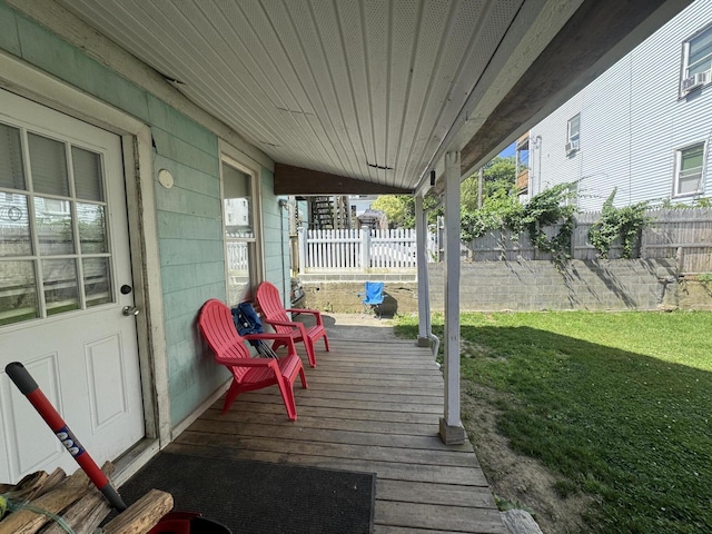 41 Dunn St, Auburn, ME 04210 - view of deck