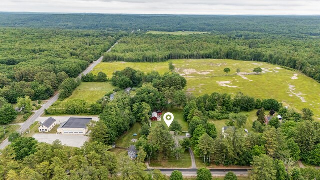 22 River Rd, Dresden, ME 04342 - view of property location featuring a forest