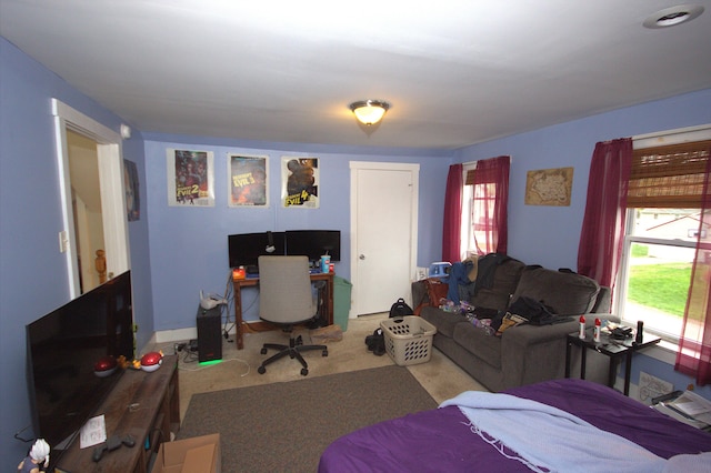 30 Burnham St, Old Town, ME 04468 - bedroom featuring a desk and carpet