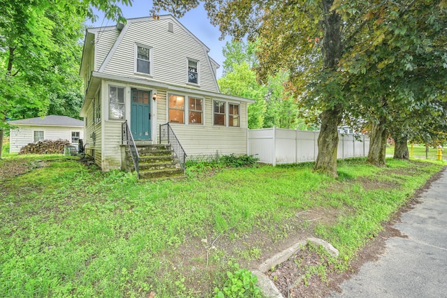 2 Clark St, Randolph, ME 04346 - dutch colonial featuring entry steps and a gambrel roof