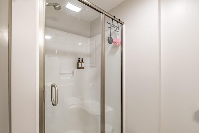 375 Pride St Unit 15, Westbrook, ME 04092 - full bathroom featuring a stall shower and toilet