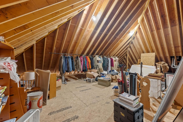 2 Summit Ln, Raymond, ME 04071 - view of unfinished attic