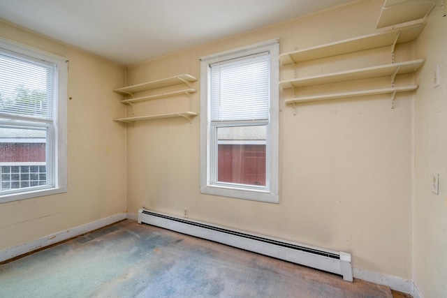 4 Sterling Rd, Kittery, ME 03904 - empty room featuring baseboard heating and carpet flooring