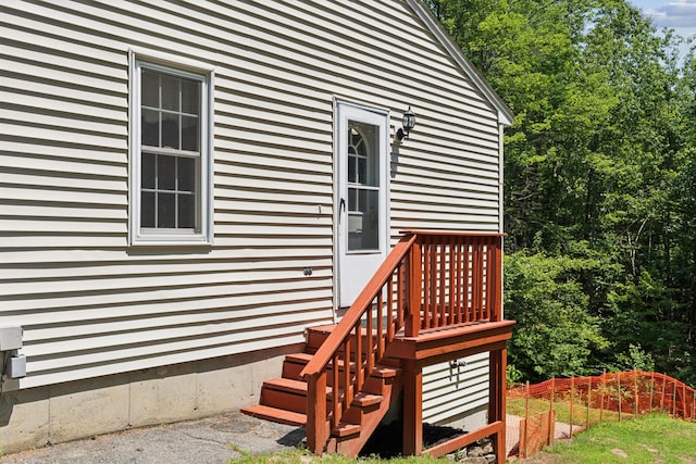 24 Maple Ridge Rd, Gorham, ME 04038 - view of wooden deck
