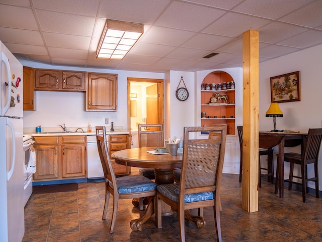 16 Hide Away Ln, Milton, NH 03851 - dining room featuring a drop ceiling