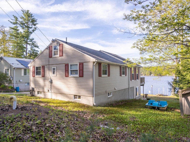 16 Hide Away Ln, Milton, NH 03851 - view of property exterior with a lawn