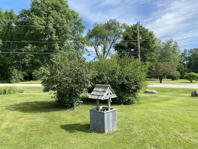 68 Stetson Rd, Newport, ME 04953 - view of green lawn with view of wooded area