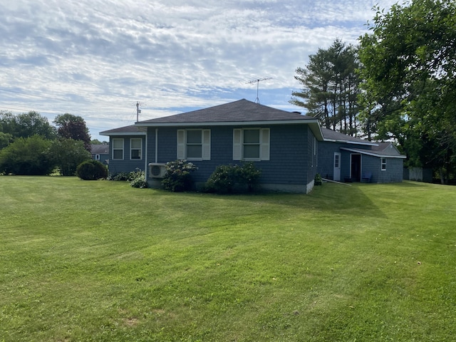 68 Stetson Rd, Newport, ME 04953 - view of front of home featuring a front lawn