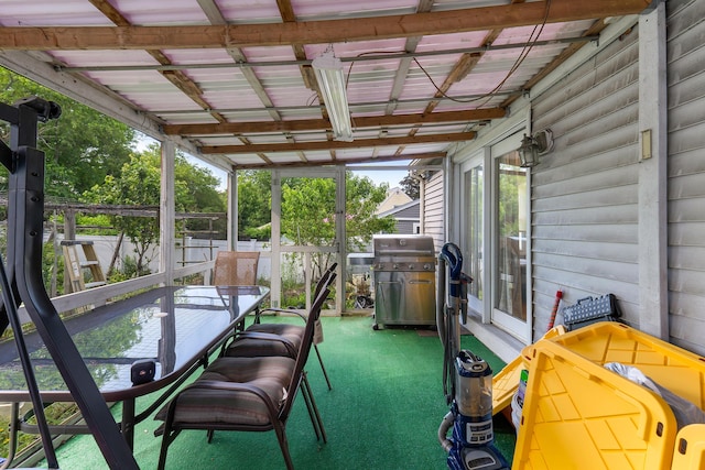 96 Holm Ave, Portland, ME 04102 - view of sunroom / solarium