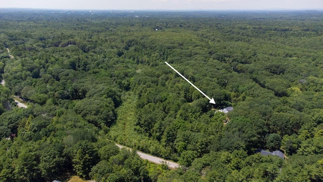 93 Bartlett Rd, Kittery, ME 03905 - aerial view of property and surrounding area featuring a forest
