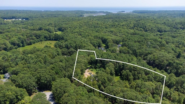 93 Bartlett Rd, Kittery, ME 03905 - aerial view of property's location with property boundaries highlighted