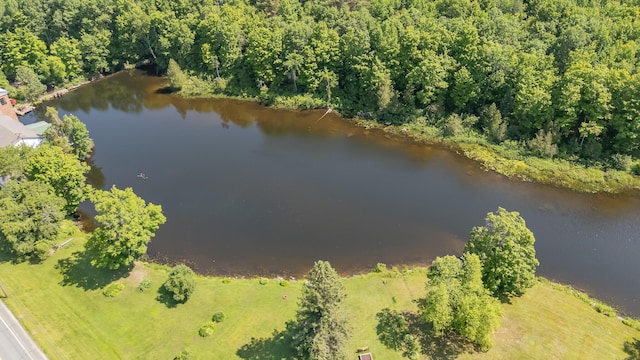 57 Main St, Sangerville, ME 04479 - aerial view of a nearby body of water