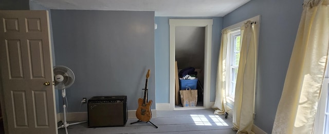 555 Depot St, Wilton, ME 04294 - hall featuring baseboards