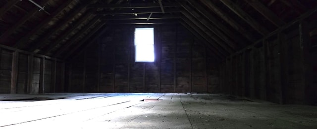 555 Depot St, Wilton, ME 04294 - view of unfinished attic