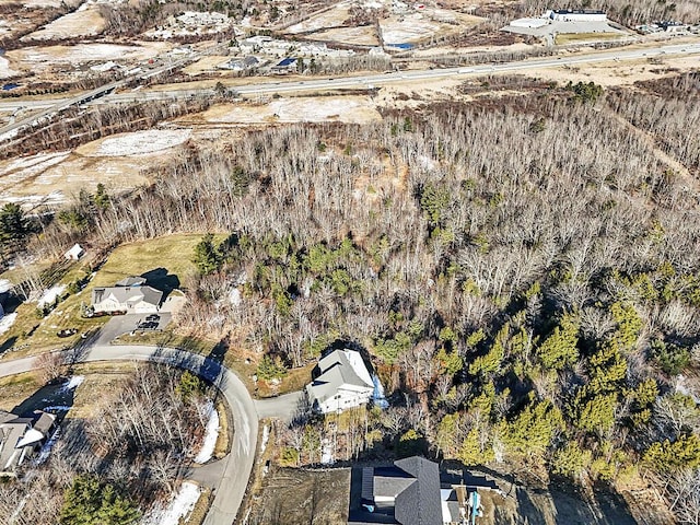 LOT4 Overlook Dr, Hallowell, ME 04347 - aerial view of property and surrounding area
