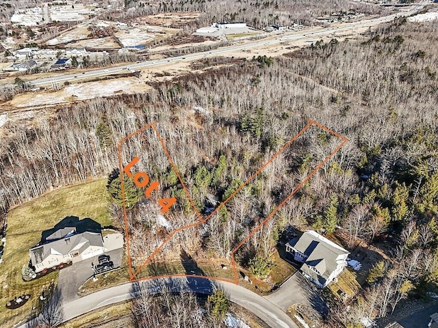 LOT4 Overlook Dr, Hallowell, ME 04347 - bird's eye view