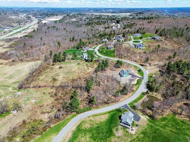 LOT4 Overlook Dr, Hallowell, ME 04347 - aerial overview of property's location