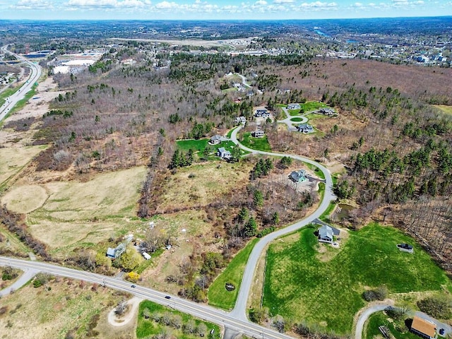 LOT4 Overlook Dr, Hallowell, ME 04347 - aerial view of property's location