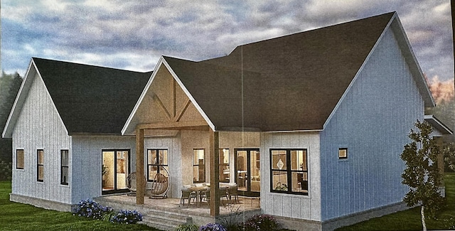 LOT4 Overlook Dr, Hallowell, ME 04347 - back of house featuring a patio area