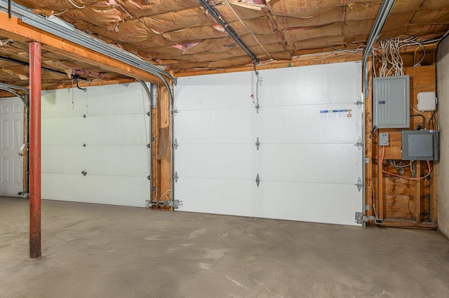 64 Pond View Dr, Otisfield, ME 04270 - garage with electric panel