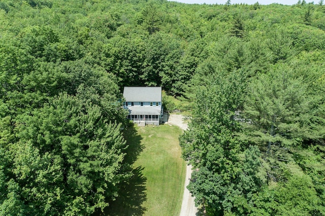 64 Pond View Dr, Otisfield, ME 04270 - view of subject property featuring a forest