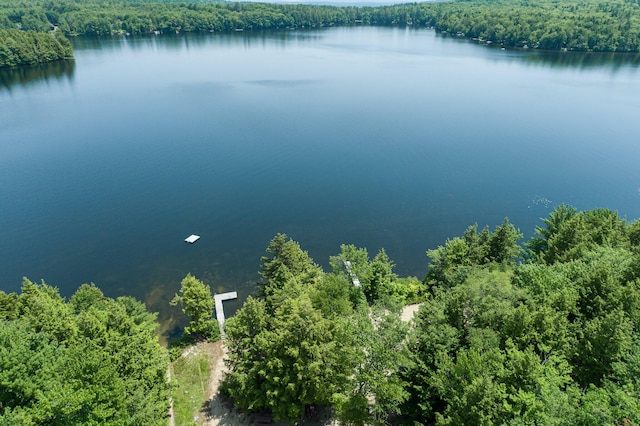 64 Pond View Dr, Otisfield, ME 04270 - aerial view of a large body of water