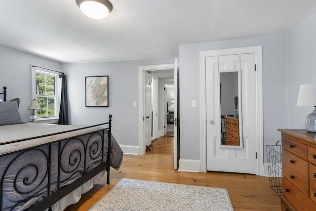 416 River Rd, Edgecomb, ME 04556 - bedroom featuring light wood-type flooring