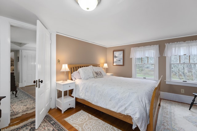 259 Mountain St, Camden, ME 04843 - bedroom with wood finished floors