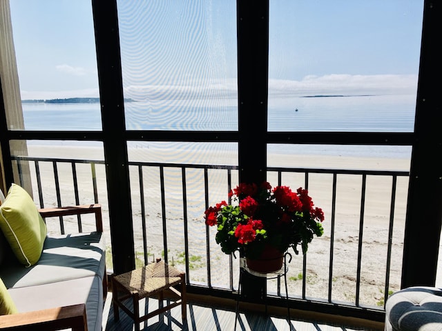 205 E Grand Ave Unit 7D, Old Orchard Beach, ME 04064 - balcony featuring a water view