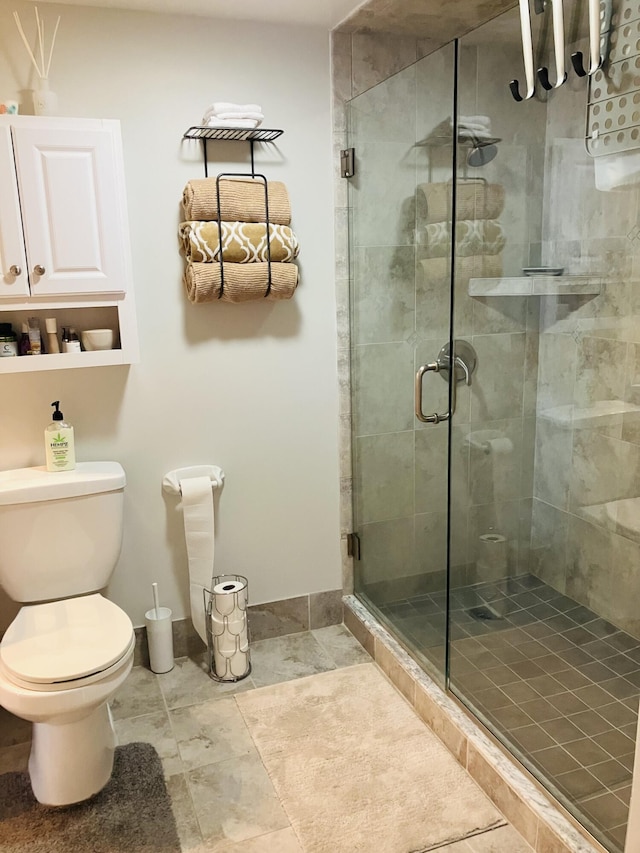 205 E Grand Ave Unit 7D, Old Orchard Beach, ME 04064 - bathroom with toilet and a stall shower