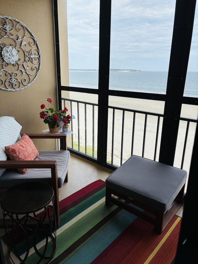 205 E Grand Ave Unit 7D, Old Orchard Beach, ME 04064 - balcony featuring a water view