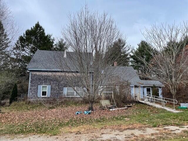 1069 Rte 193, Deblois, ME 04622 - rear view of house