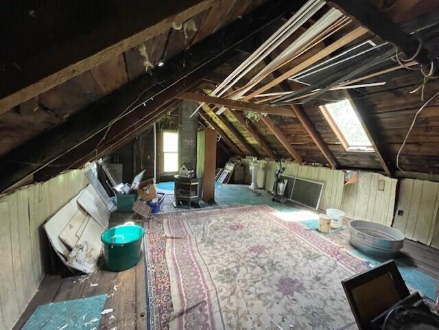 1069 Rte 193, Deblois, ME 04622 - view of unfinished attic