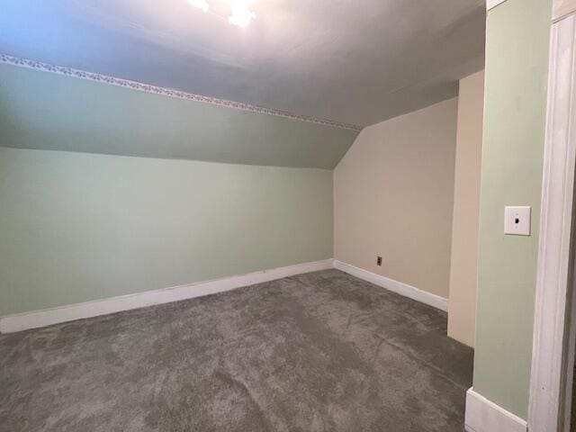 1069 Rte 193, Deblois, ME 04622 - additional living space with vaulted ceiling and carpet
