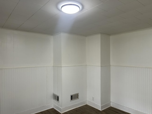 40 Silvermount St, Waterville, ME 04901 - unfurnished room featuring a wainscoted wall and wood finished floors