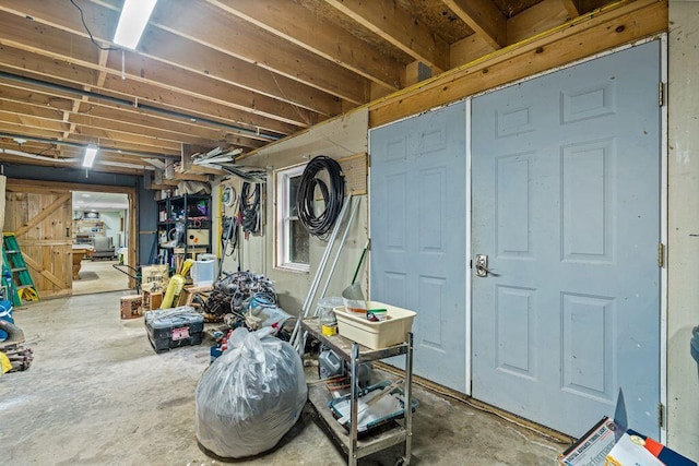 1080 Old Augusta Rd, Waldoboro, ME 04572 - view of unfinished basement