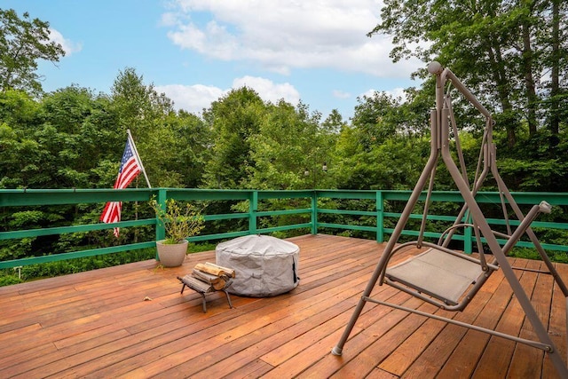 1080 Old Augusta Rd, Waldoboro, ME 04572 - view of deck