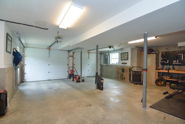 3 Erins Way S, Berwick, ME 03908 - garage featuring a workshop area and electric panel