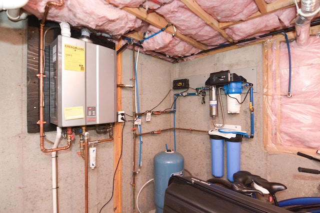 3 Erins Way S, Berwick, ME 03908 - utility room with tankless water heater