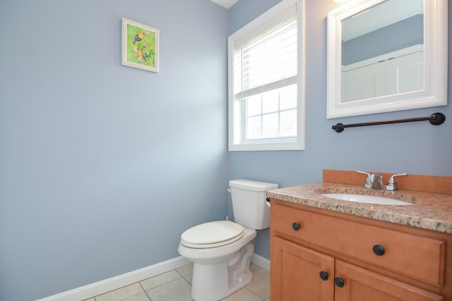 3 Erins Way S, Berwick, ME 03908 - bathroom with plenty of natural light, vanity, and tile patterned flooring