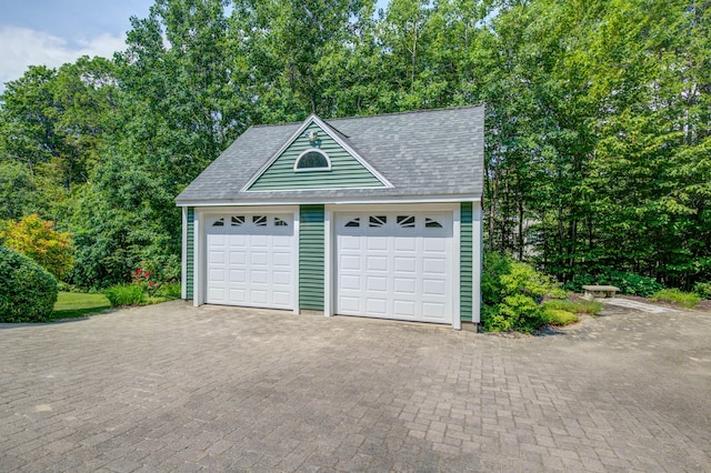 11 Washington Ct, Naples, ME 04055 - view of detached garage