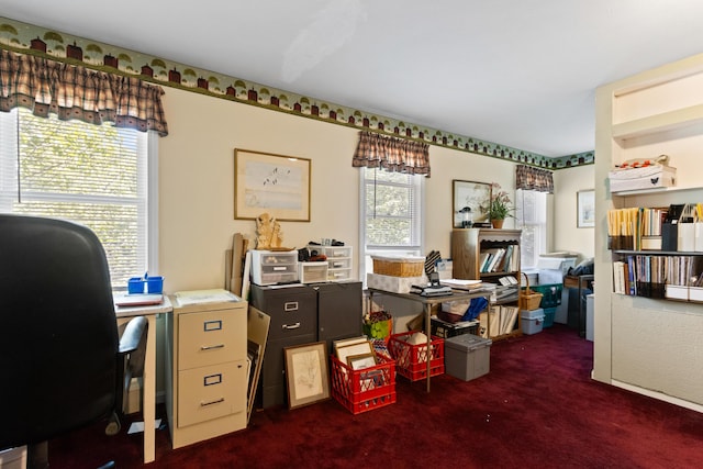 23 Laurel Pines Dr, Gorham, ME 04038 - office space with dark colored carpet