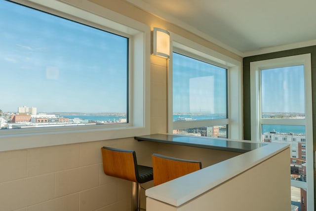 167 Newbury St Unit 206, Portland, ME 04101 - interior space with a view of city