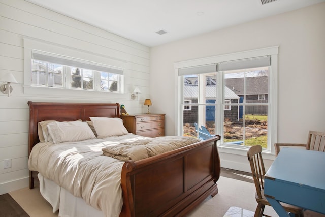 126 Mile Stretch Rd, Biddeford, ME 04005 - bedroom with wood walls