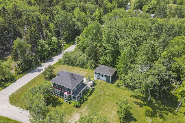115 Babbidge Rd, Islesboro, ME 04848 - view of subject property featuring a heavily wooded area